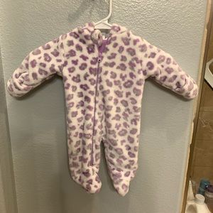 NWOT  Koala Baby Fleece Thick Onesie 0/3m